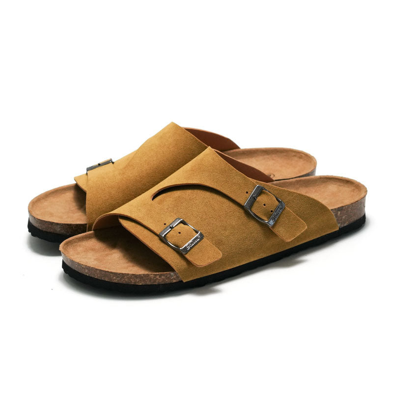 Ladies Cork Sandals For Outer Wear Footwear Shoe