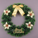 Christmas Decorations Festival Wreath Window Layout Door Hanging