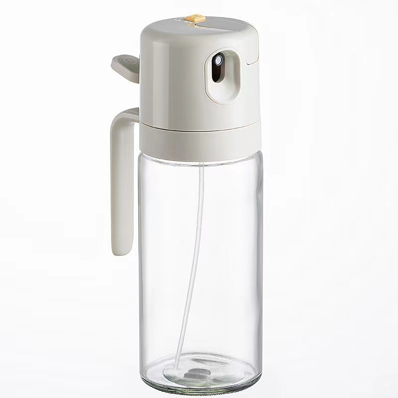 Oil Sprayer Bottle BBQ Cooking Oil Dispenser Detachable Glass