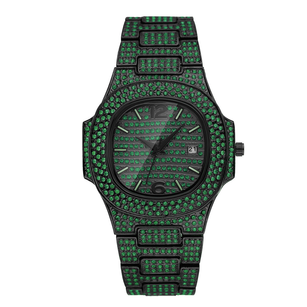 Full Diamond Men's Watch