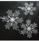 Christmas Decoration Acrylic Transparent Snowflake